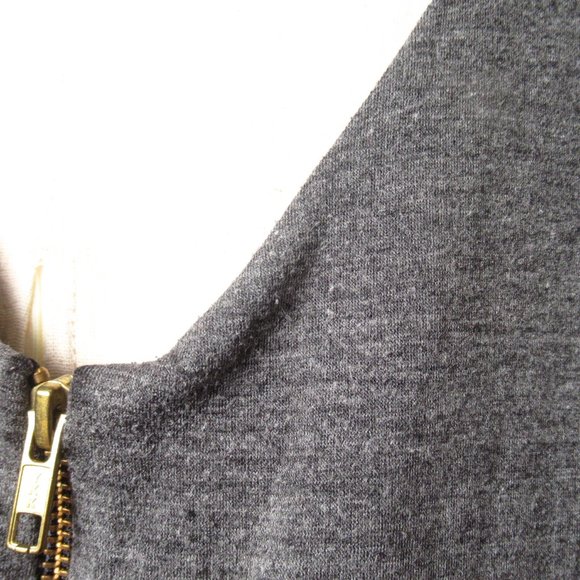 ellelauri Open Back Mini Dress Heathered Gray - Small - Picture 5 of 11